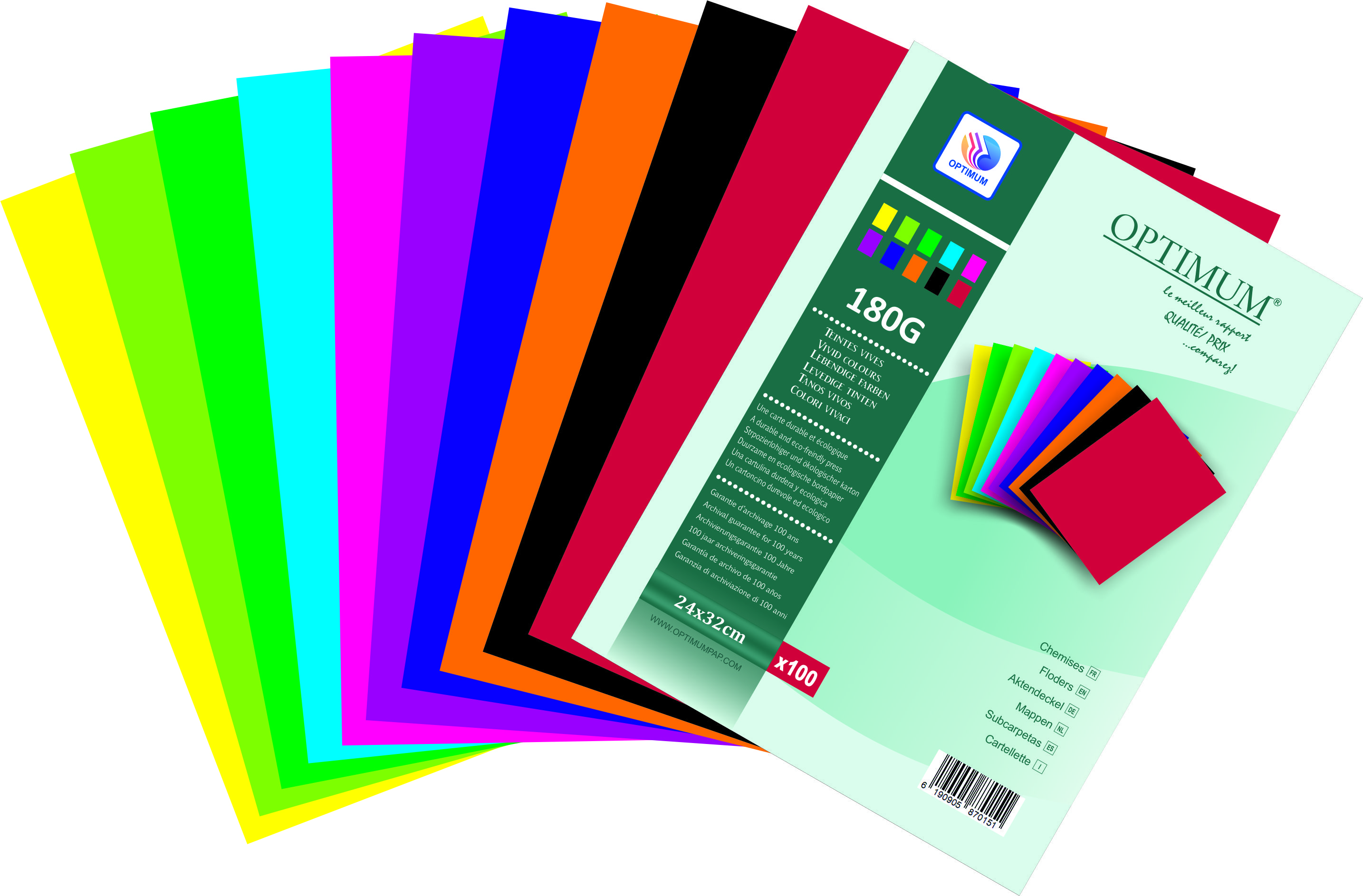– CHEMISES BRISTOL COULEURS VIFS 10 COULEURS 180